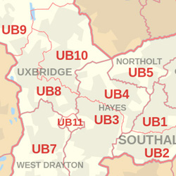 UB Postal Code
